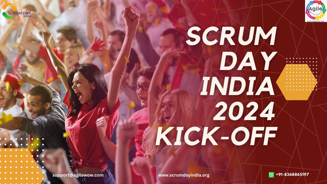 Scrum Day India 2024 Kick-Off #agile #scrummaster #scrum #learning #training #education #india