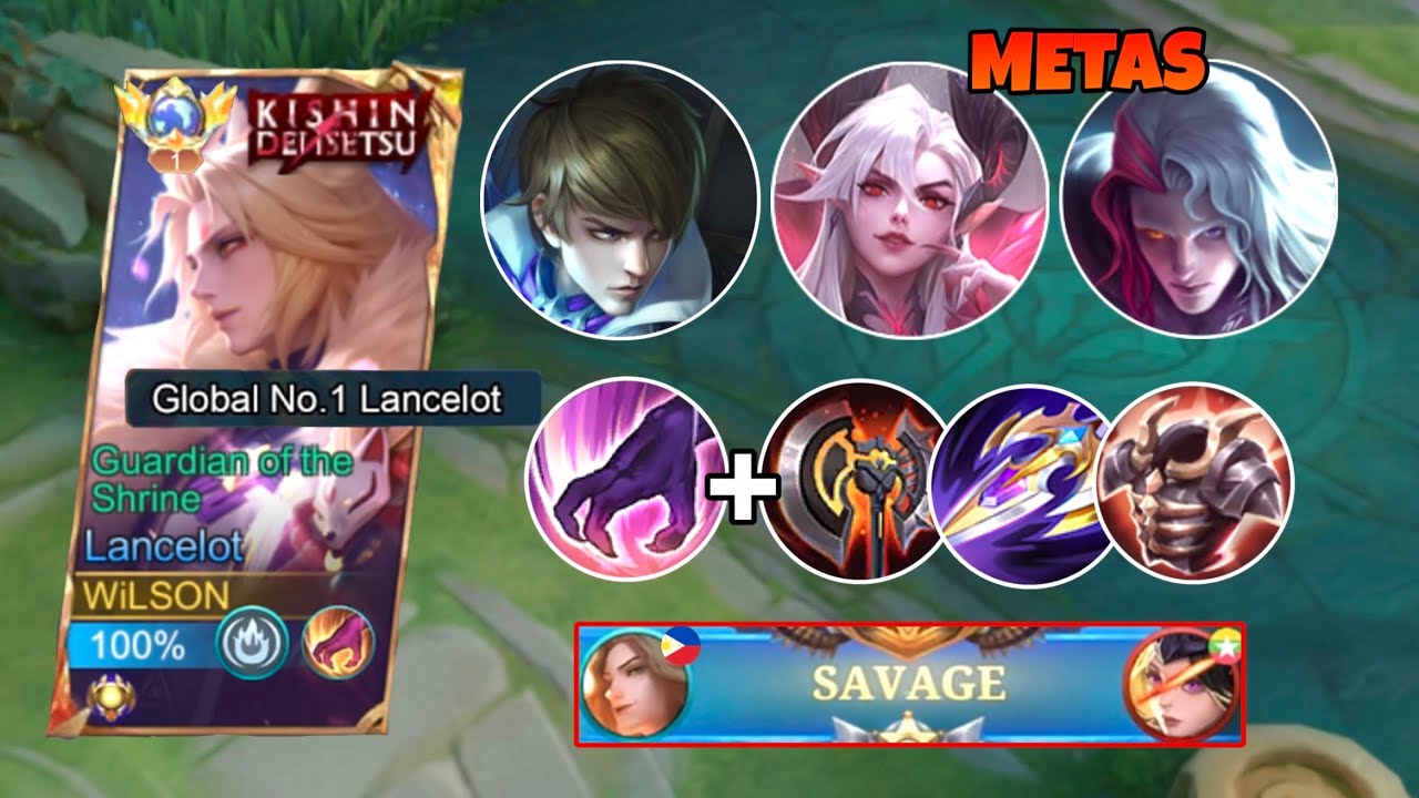 SAVAGE!! | DOMINATE META HEROES EASILY USING THIS CRAZY LANCELOT BUILD 2026!😱 - MLBB
