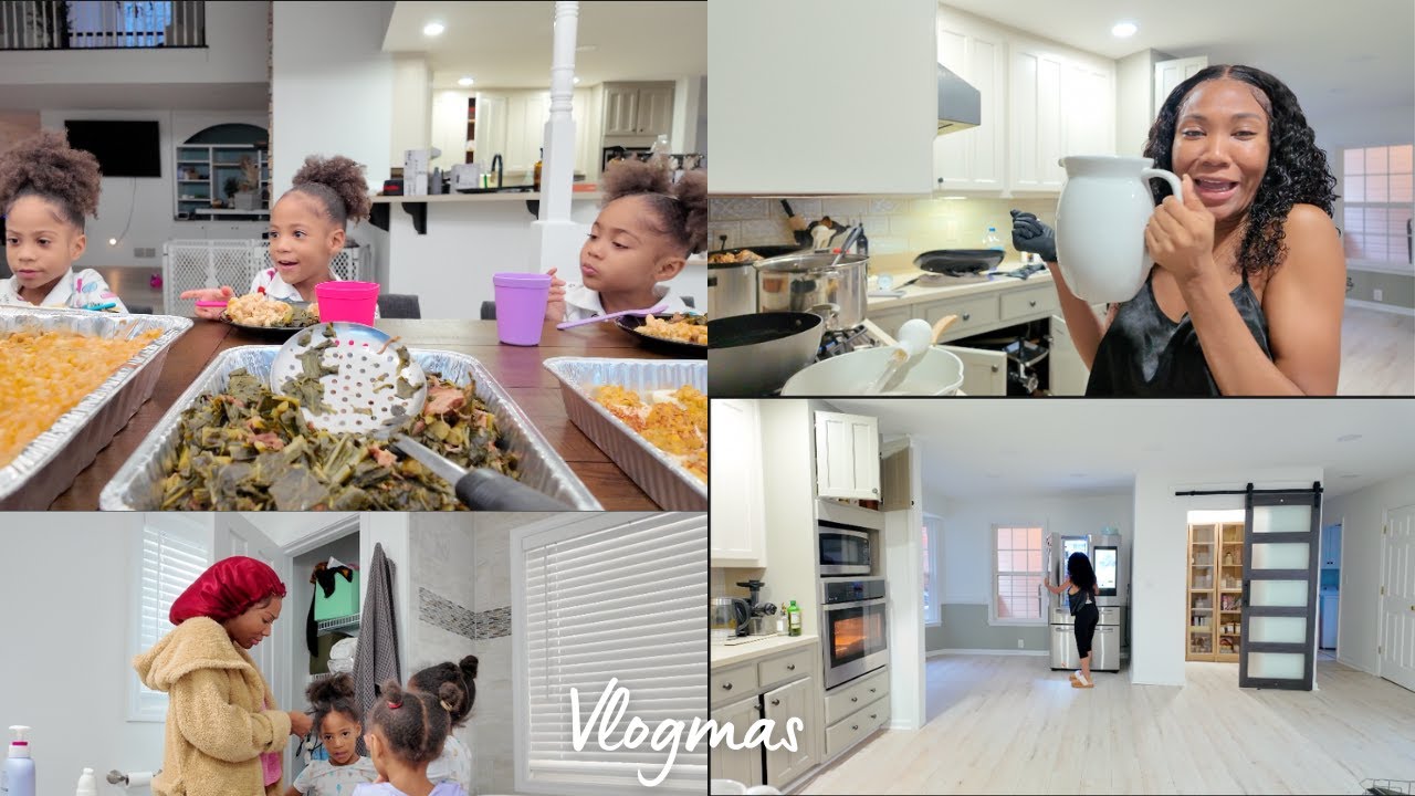 VLOGMAS | OUR FIRST THANKSGIVING IN OUR NEW HOME...SOOO EMOTIONAL