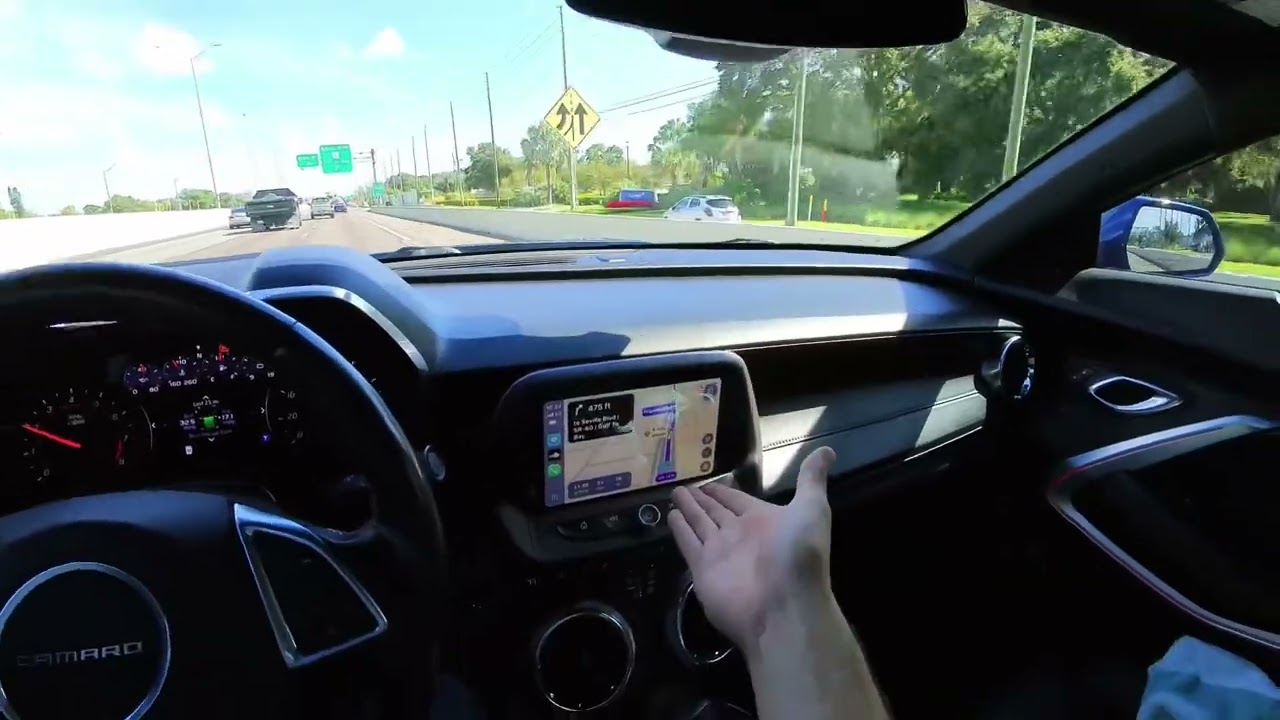 Quick POV street drive in a 2019 Camaro rs with a borla exhaust 