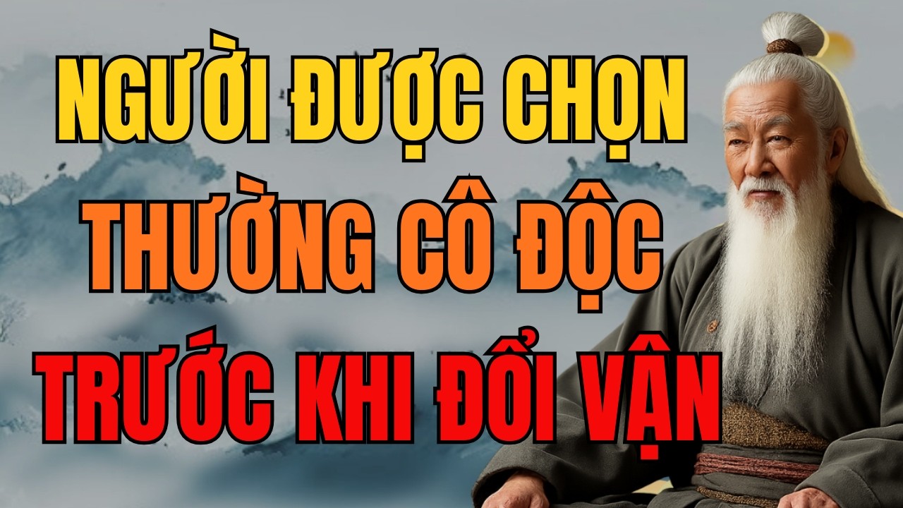 CỔ NHÂN DẠY-Vì Sao Người Được Chọn Thường Rơi Vào Giai Đoạn Rất Cô Độc Trước Khi Đổi Mệnh#cổnhândạy