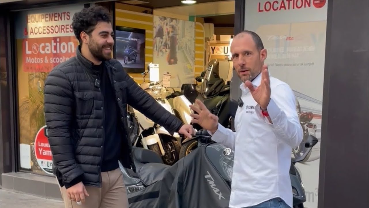 Comment il a empêché le vol de son Tmax 😎