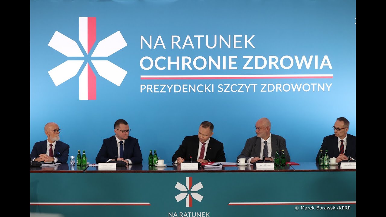 Pałac Prezydencki | Prezydencki Szczyt Zdrowotny &bdquo;Na ratunek ochronie zdrowia&rdquo;