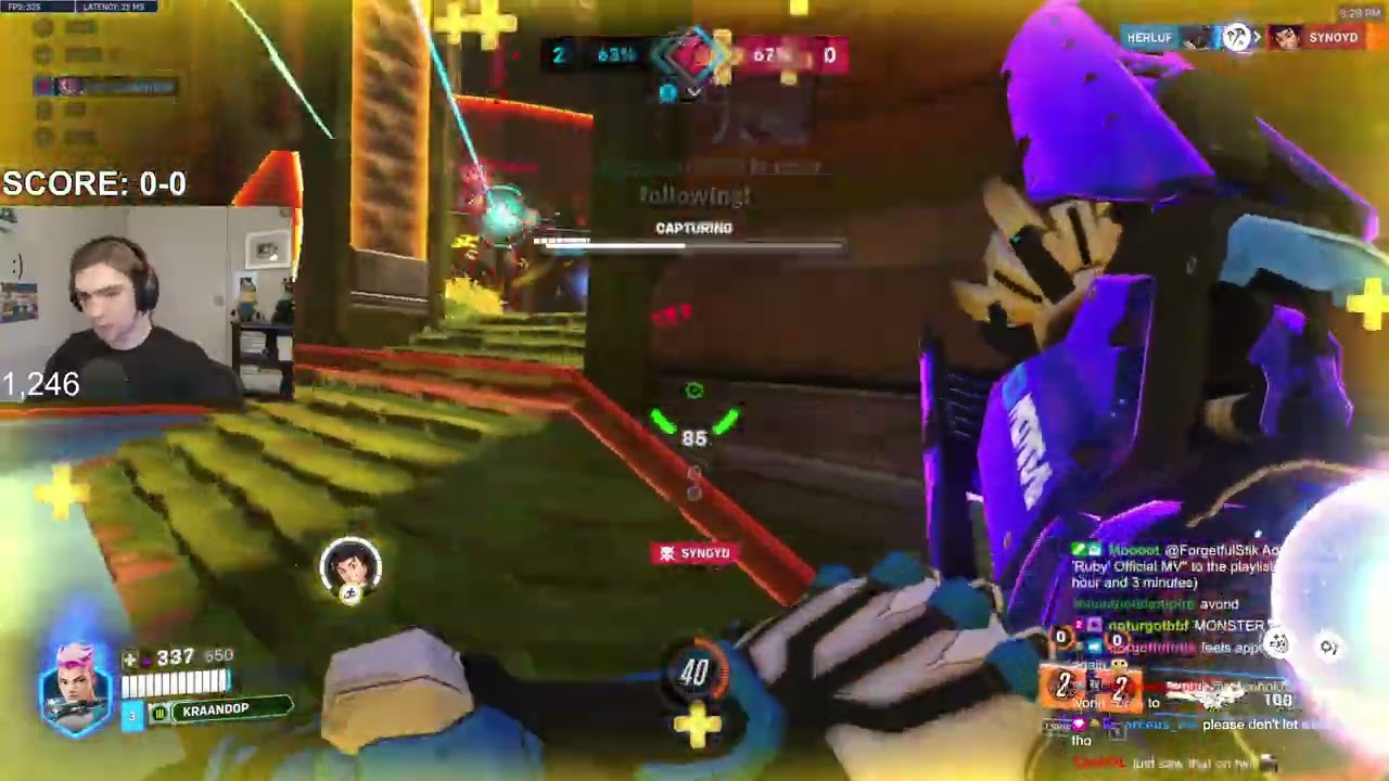 42 Elims! Pro Zarya POV! KraandOP Zarya Gameplay Overwatch Archive
