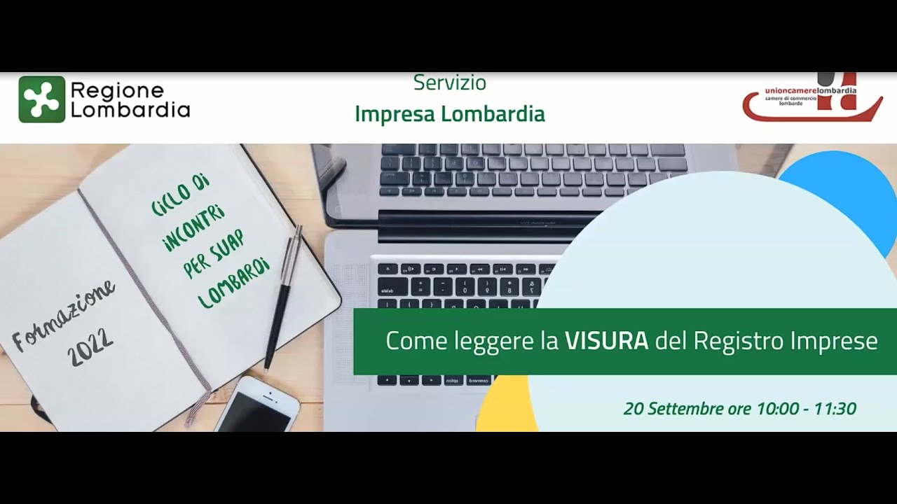 Webinar 9: Come leggere la visura del Registro delle Imprese (20.9.2022)
