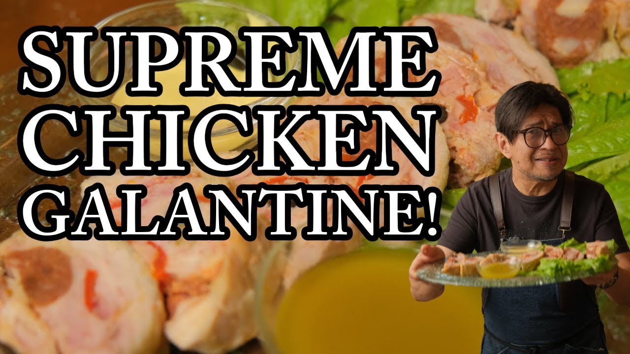 Holidays, Christmas, Celebration? Serve the best Chicken Galantina! | Chef Gene Gonzalez
