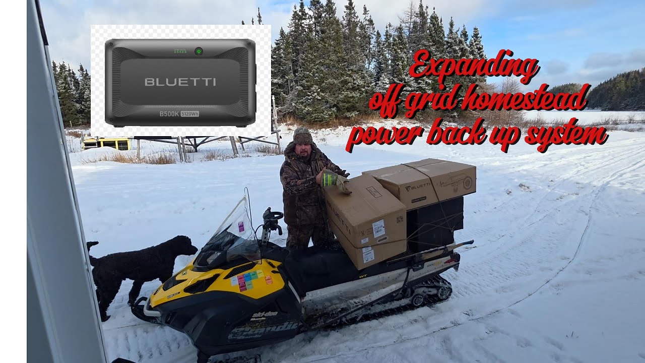 Система резервного электропитания BLUETTI B500K и Apex300 для фермерского хозяйства #жизньвавтоно...