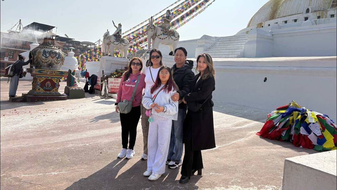 Тур по ступе Будха в Катманду | Духовное путешествие в Непал #tibetan #youtube #boudha #nepal