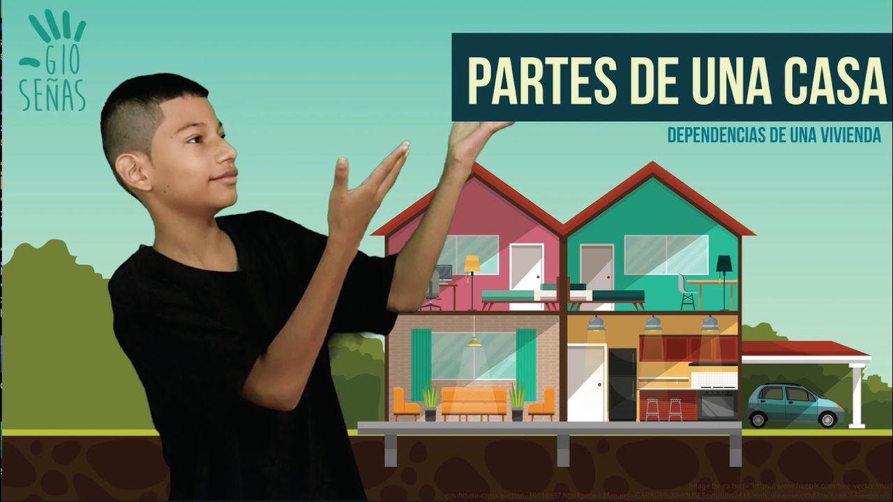 PARTES DE UNA CASA en Señas