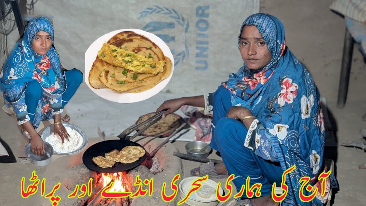 AJ Ki Hamari Sehri Ande Paraathe Village Family Iqra Vlogs Village My Daily Life Routine