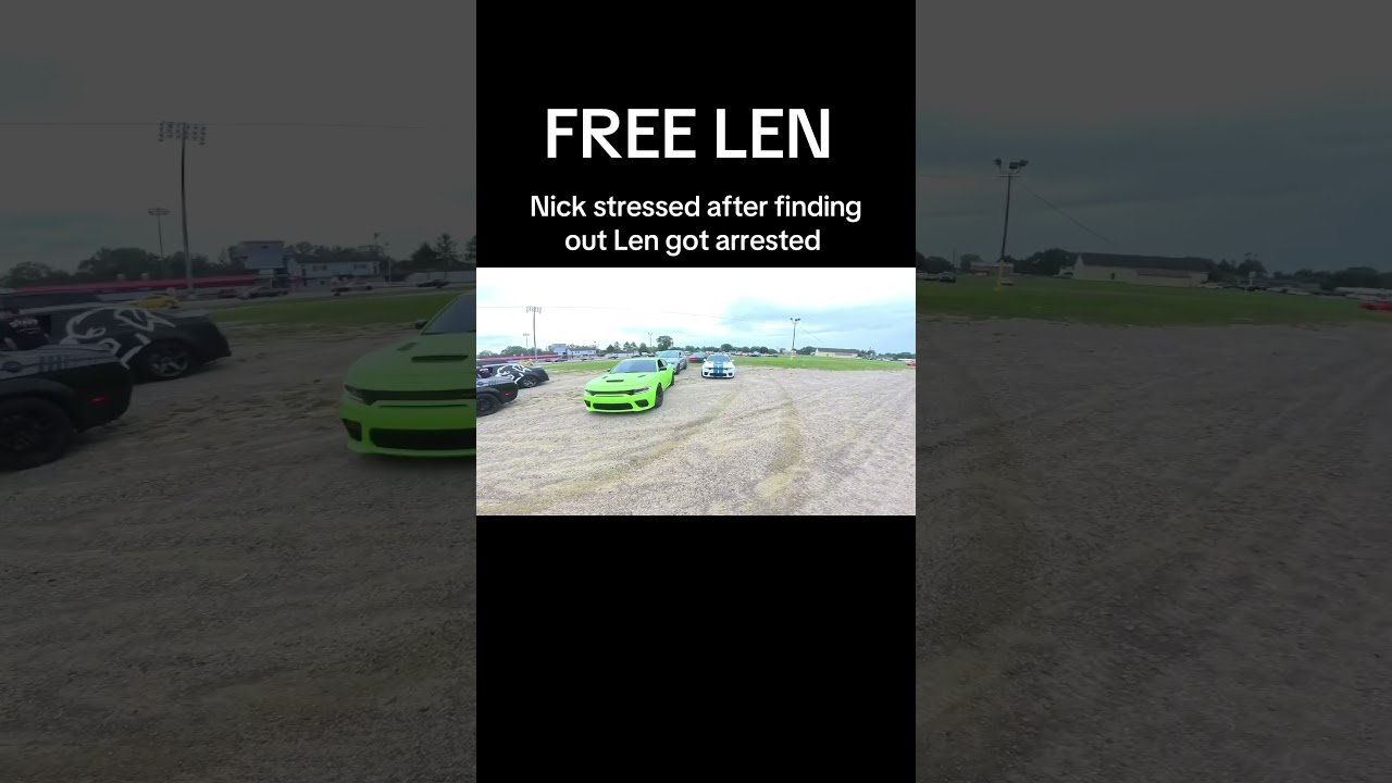 FREE LEN #srtlen #fastlifenick #fastlife #hellcat #freelen #arrested #motorwars #detroit #srt