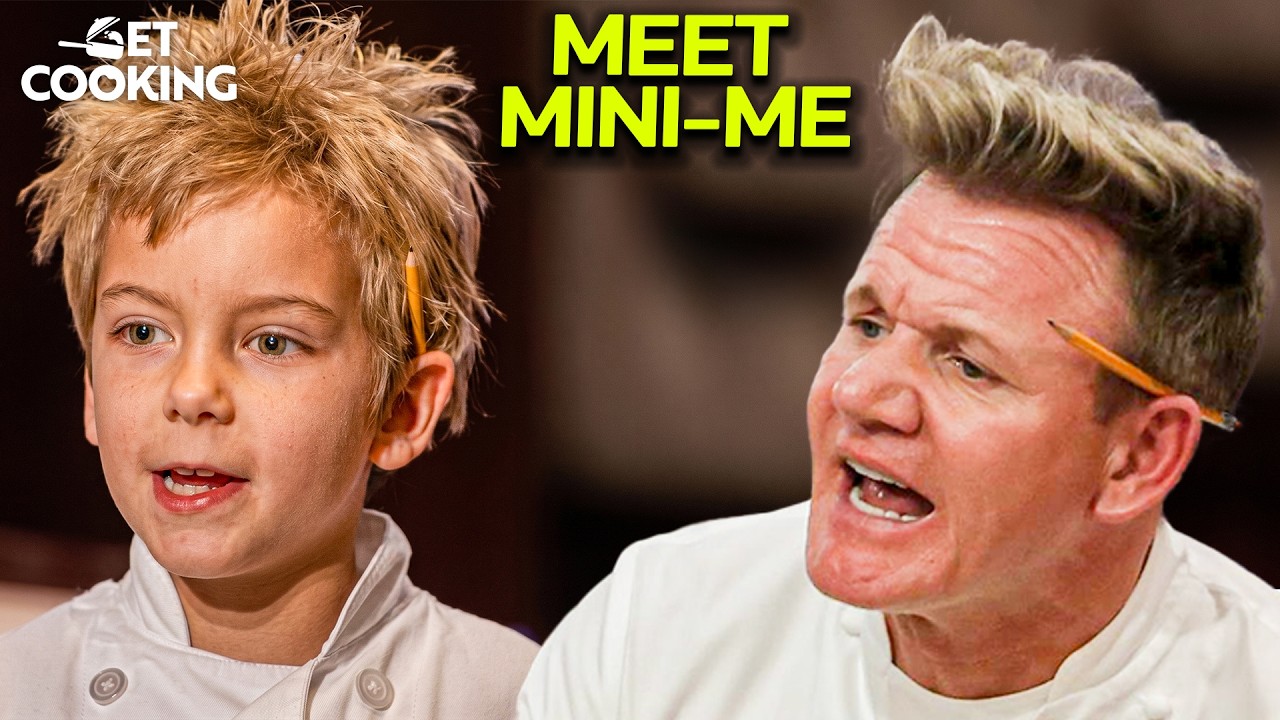 &bdquo;Mini-Me&rdquo; Gordona Ramsaya przejmuje kuchnię | Hell's Kitchen USA