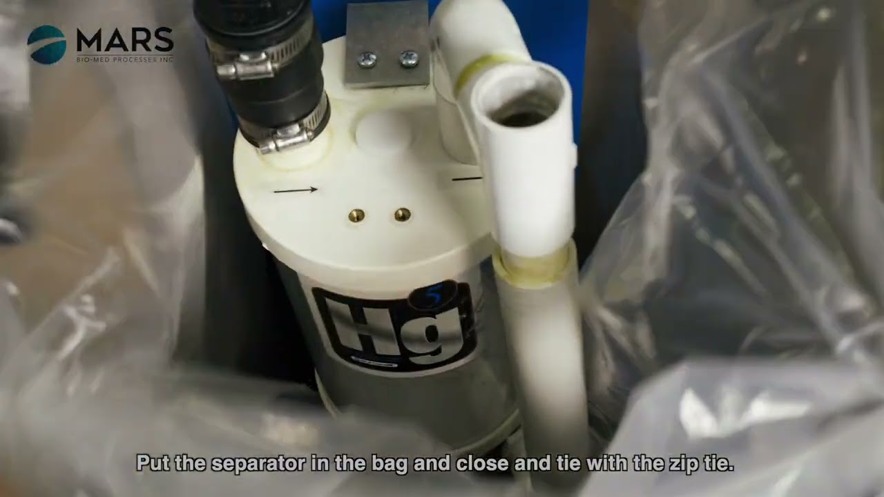 Installing The LibertyBOSS Amalgam Separator & Removing A Solmetex Hg5