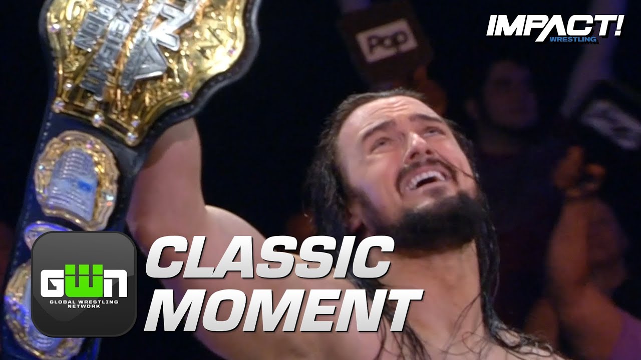 Drew Galloway's Emotional World Championship Victory | Classic IMPACT Wrestling Moments