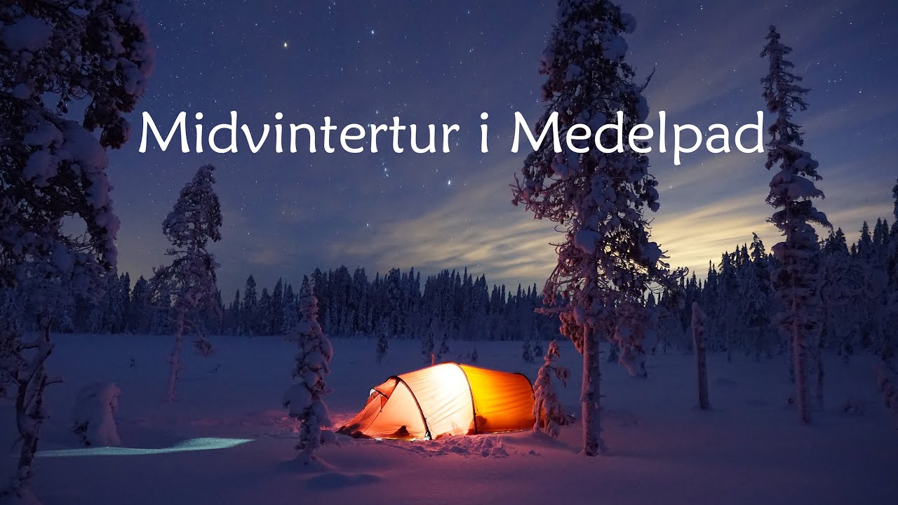 Midvintertur i Medelpad | En vecka med vintertältning i -20