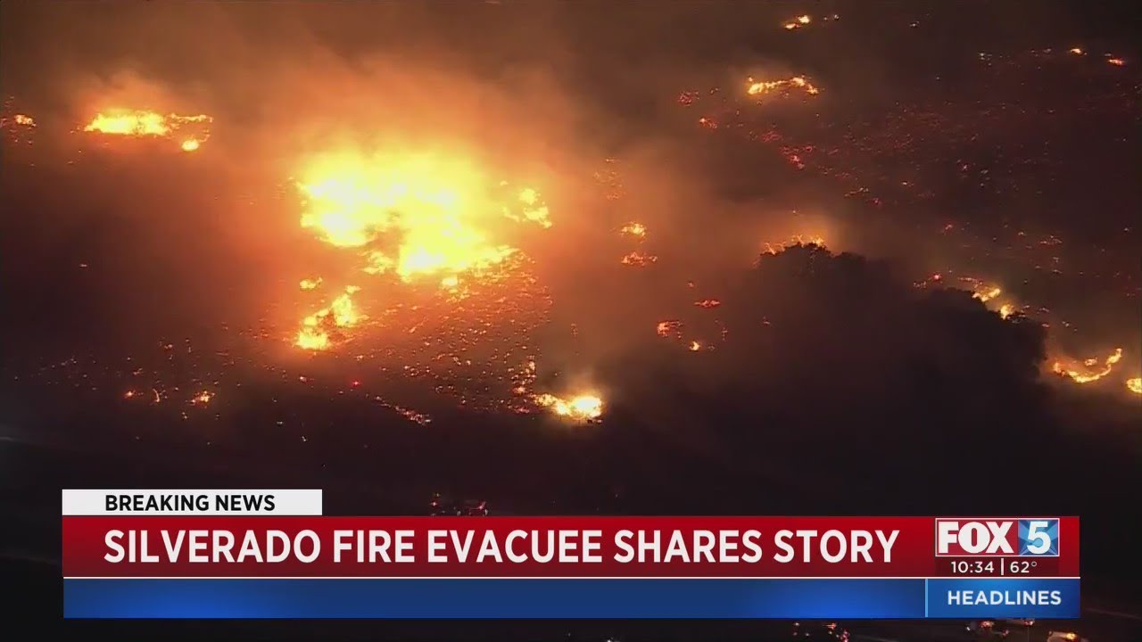 Silverado Fire Evacuee Shares Story