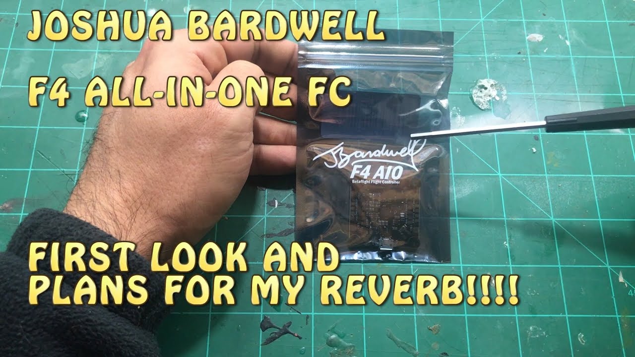 Joshua Bardwell F4 Flight Controller First Look!