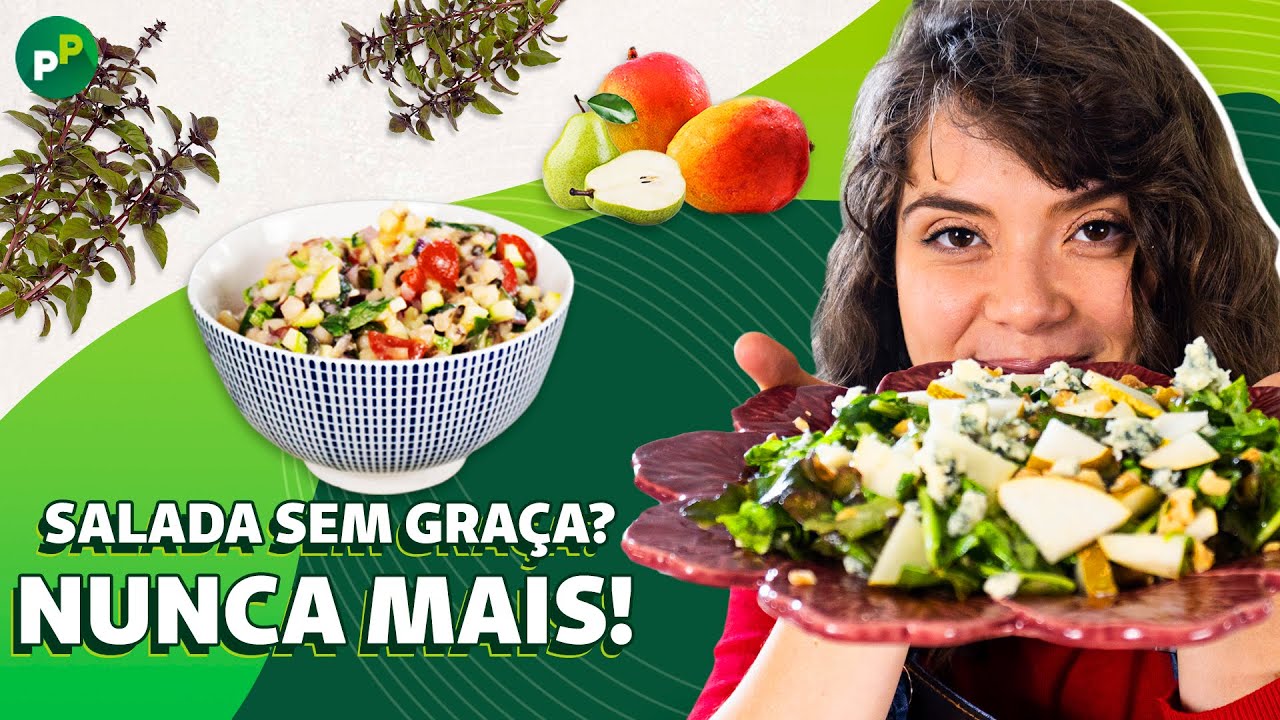 SALADAS FÁCEIS E INCRIVELMENTE NUTRITIVAS | Marina Morais