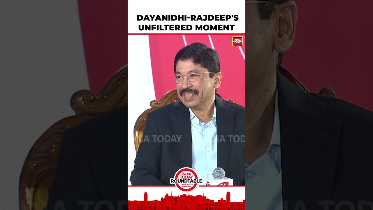Viral Moment: Dayanidhi Maran Reminds Rajdeep of His Political Tenure | India Today Round Table