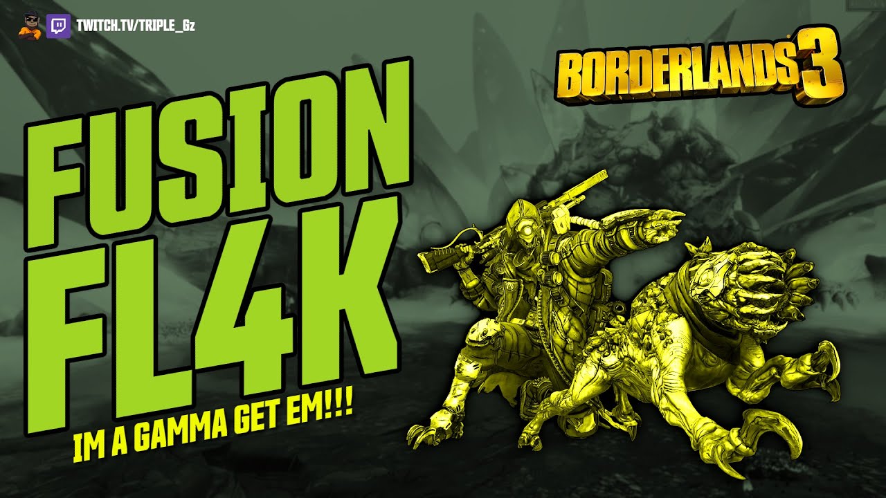 Borderlands 3 Level 60 Mayhem 10 Fusion Fl4K!!! build with HUGE save file