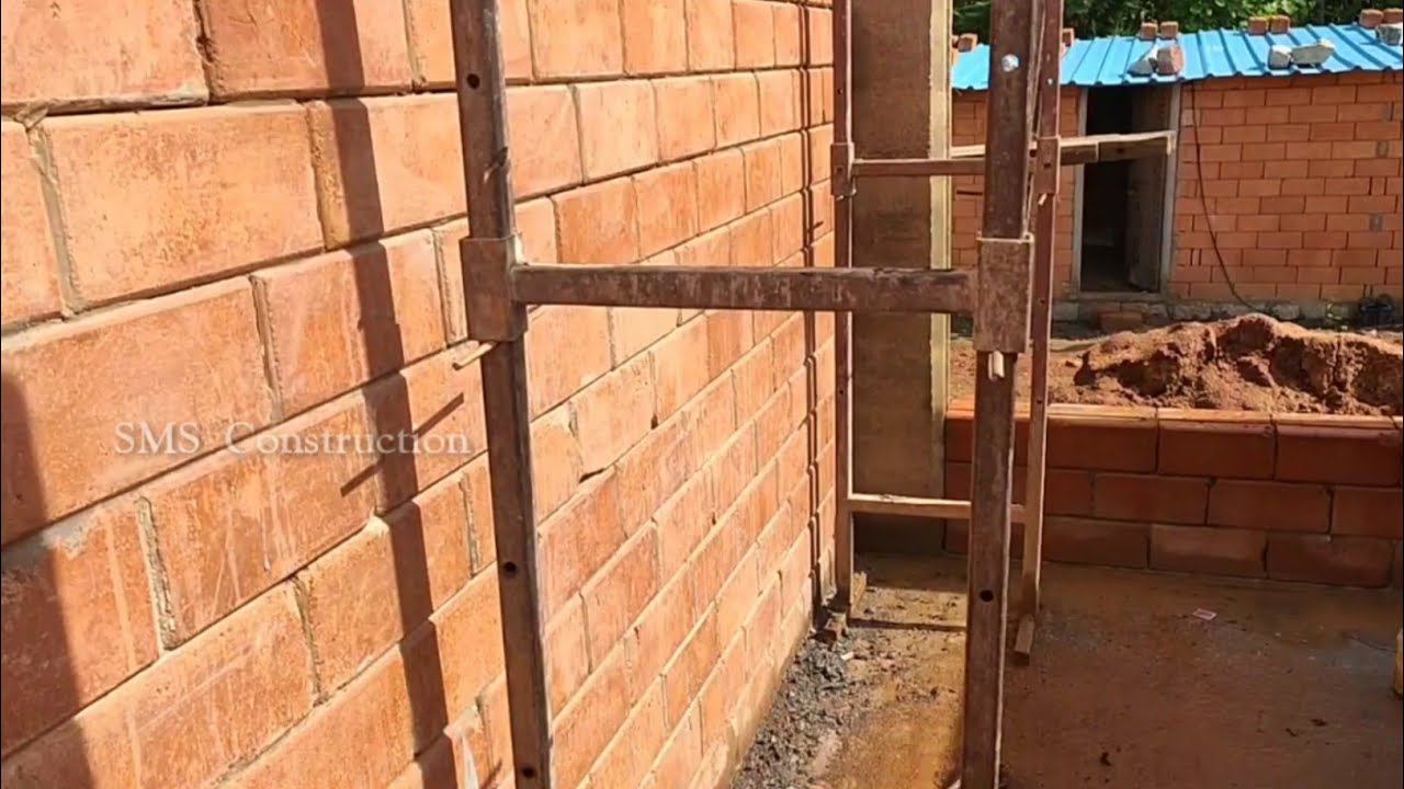 Interlocking brick house construction | eco friendly home