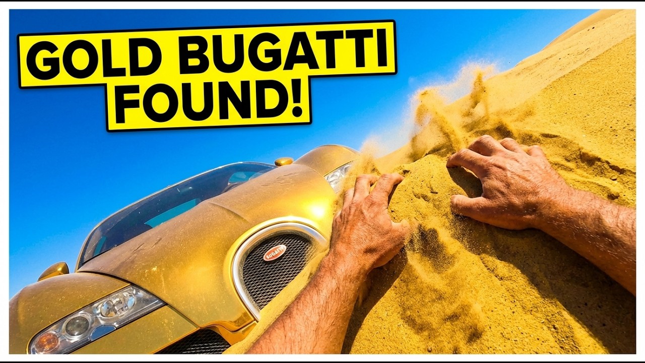 Restoring a $5,000,000 SOLID GOLD Bugatti Veyron! (ASMR Detailing POV)