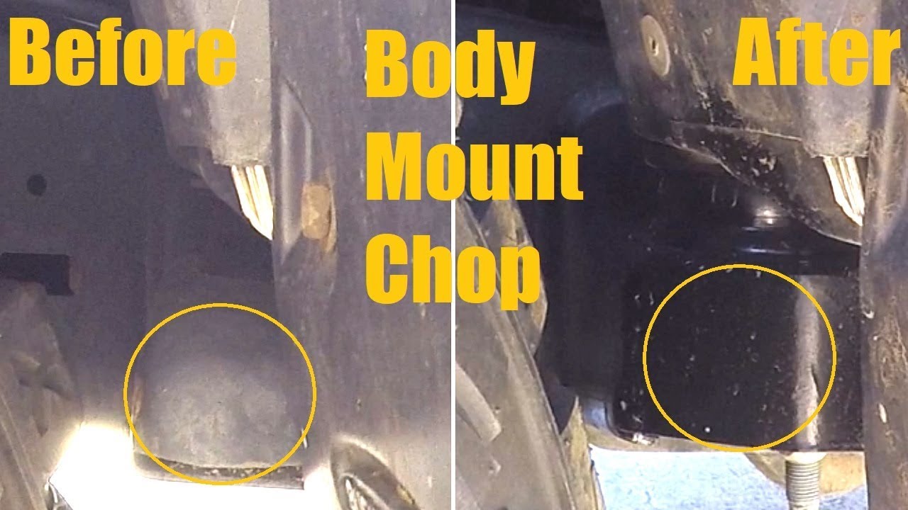 FJ Cruiser Body Mount Chop