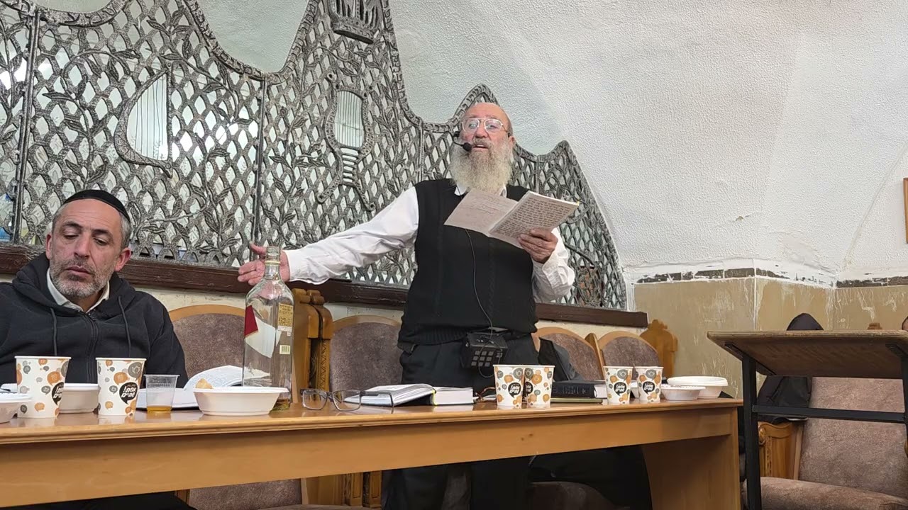 דרשת הצדיק איש הר ציון, הרב יעקב נענה לפרשת בֹּא תשפ