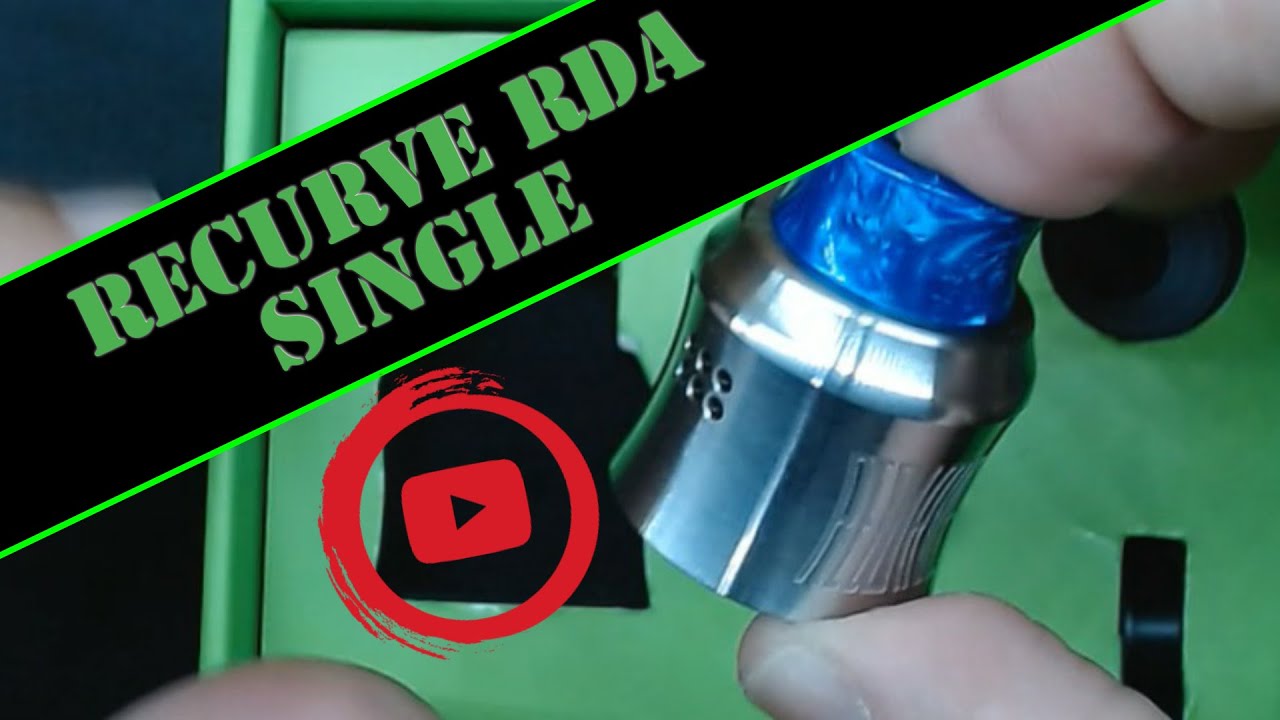 RECURVE RDA SINGLE COIL WOTOFO / VAPE / RDA