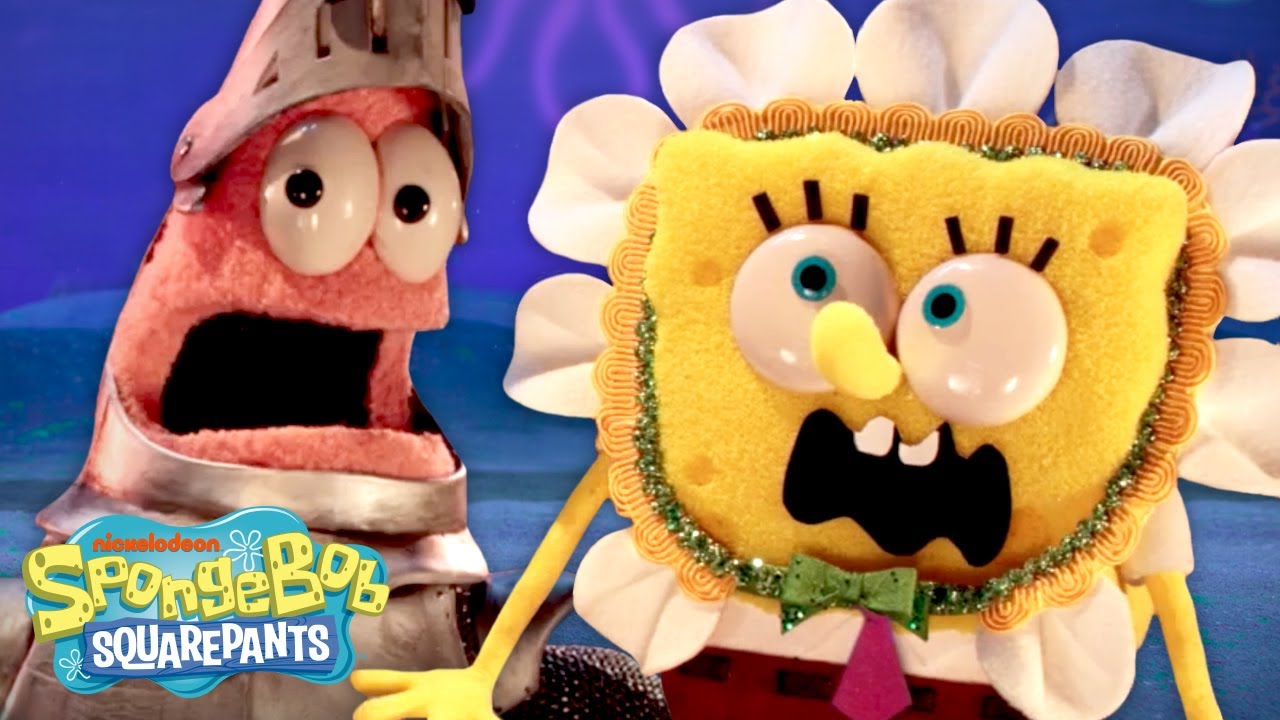 SpongeBob Turns Halloween From SCARY to FUNNY! 🎃 | Full Scene | @SpongeBobOfficial