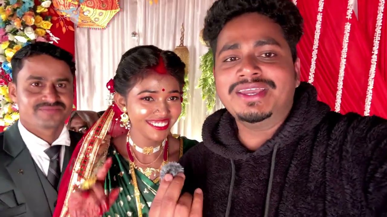😍Hello friends ajke mamar reception a giye  ja holo hello 😟Queen star new vlogg 