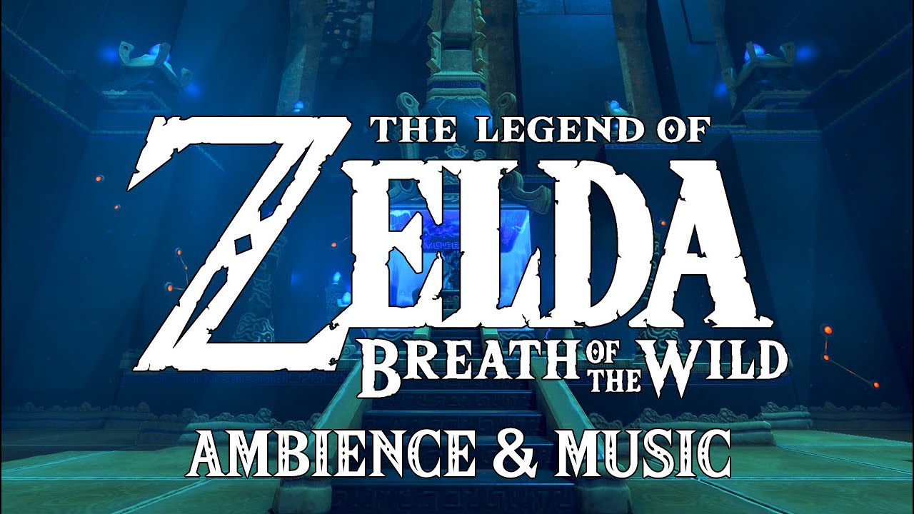 Zelda Breath of the Wild Ambience & Music | Ancient Sheikah Shrine | ASMR Work/Study/Sleep Aid