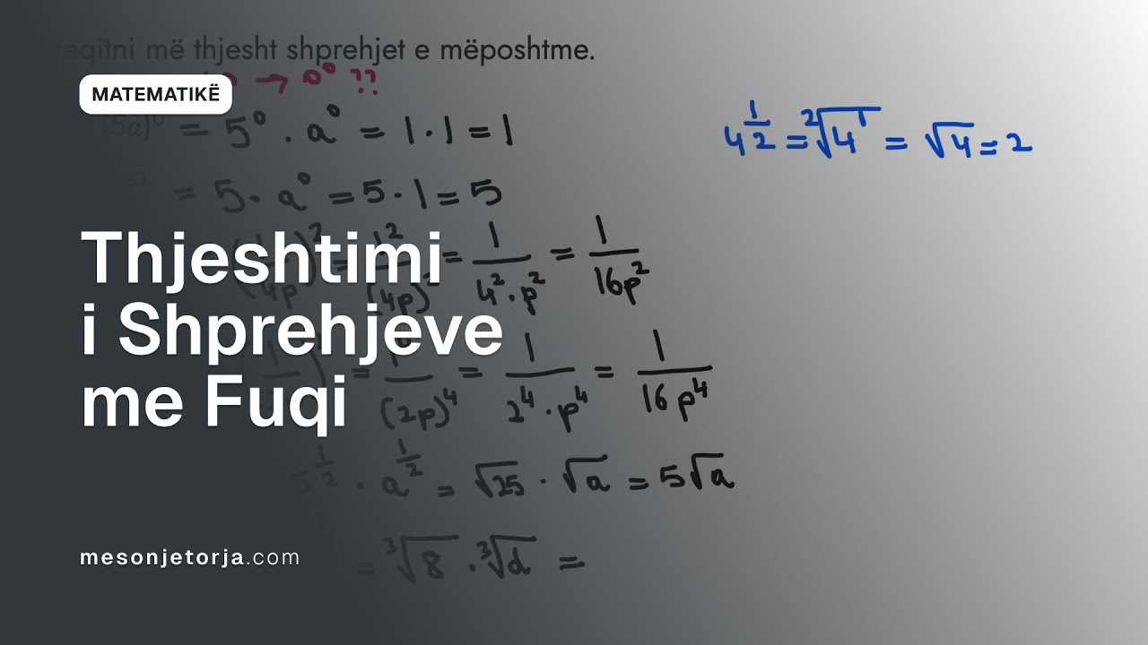 Ushtrimi 14 | Kapitulli 2.2A | Fuqitë | Matematika 10-11: Pjesa I