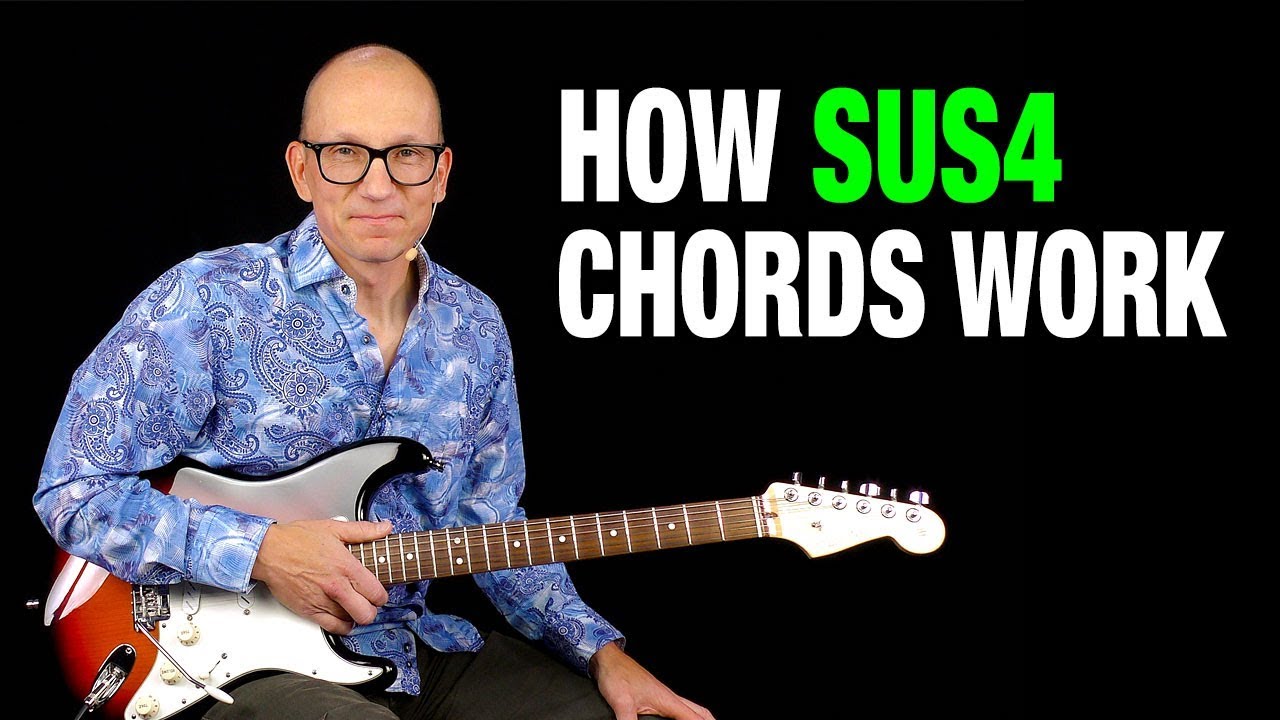 How SUS4 Chords Work - key of A