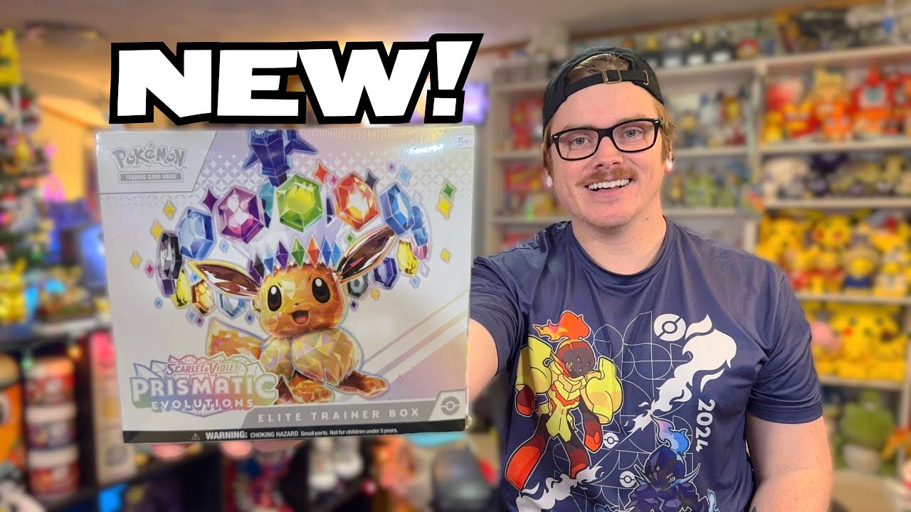 Opening the NEW Prismatic Evolutions Pokemon TCG Set!