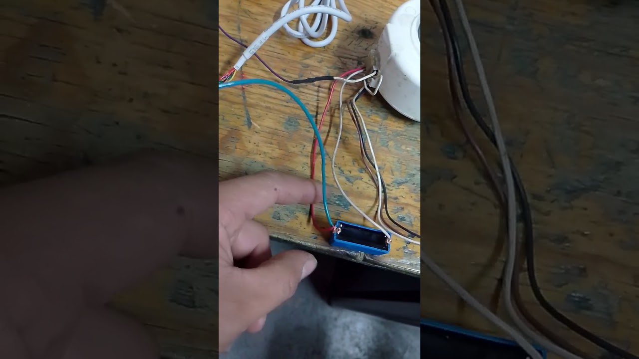 Conexión de motor de turbina de minisplit usando tarjeta universal Avaly VA-TJ0A