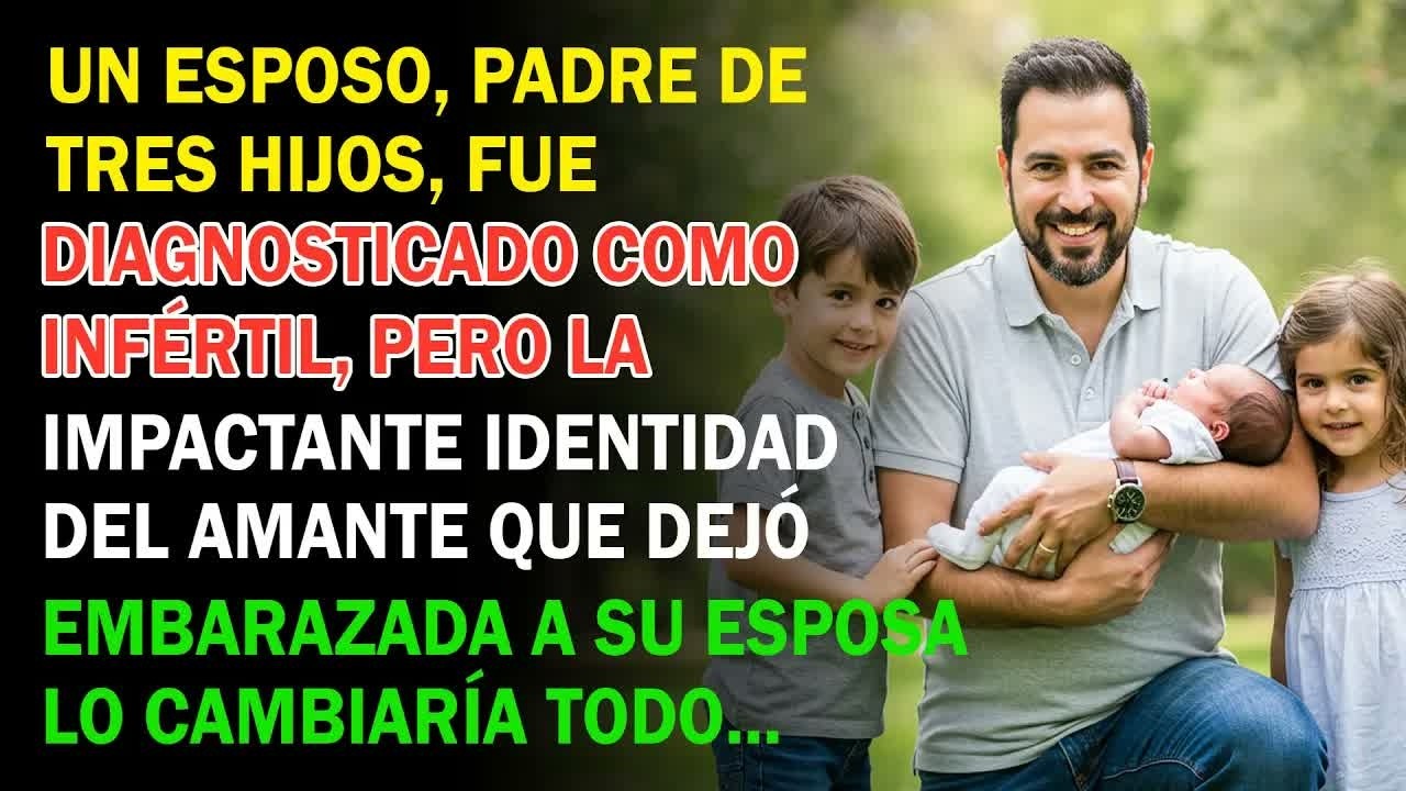 Padre De Tres, Diagnosticado Estéril  Se Revela La Identidad Del Amante Que Embarazó A Su Esposa