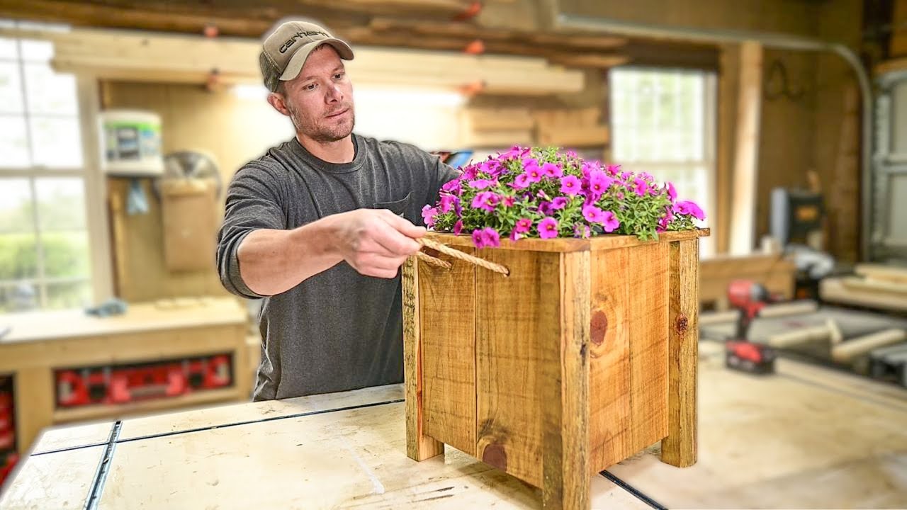 Awesome Planter made Cheap and Easy!