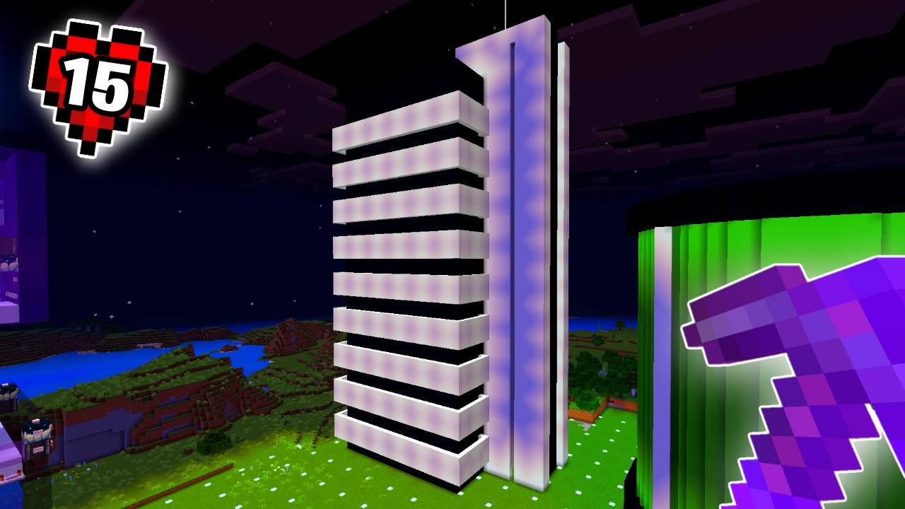 Construí la GRANJA de CAÑA MÁS ALTA en HARDCORE Bedrock 26.0