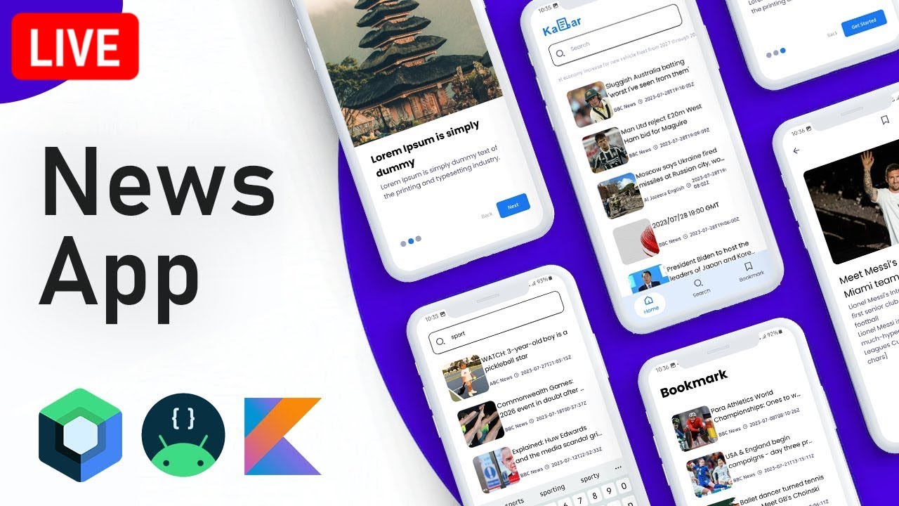 News app refactoring code and fixing bugs - Live stream 🔴