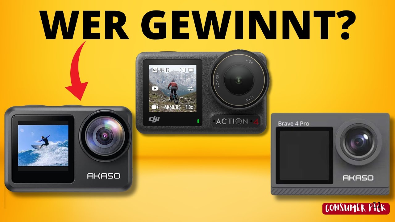 Die Besten G&uuml;nstigen Action Kameras 2025
