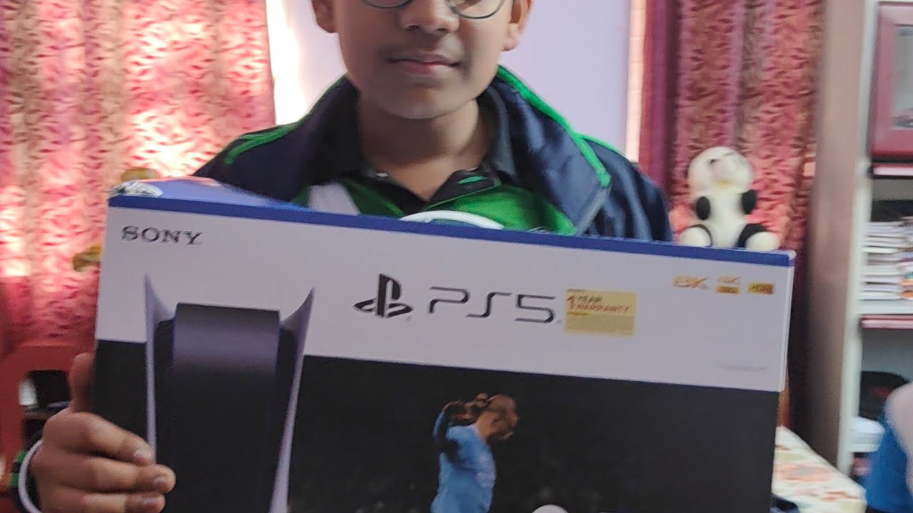 PS5 unboxing 💃 5 years k intzar k baad beta pehli baar itna khush huaa ⁉️#vlog #dailylife #ps5