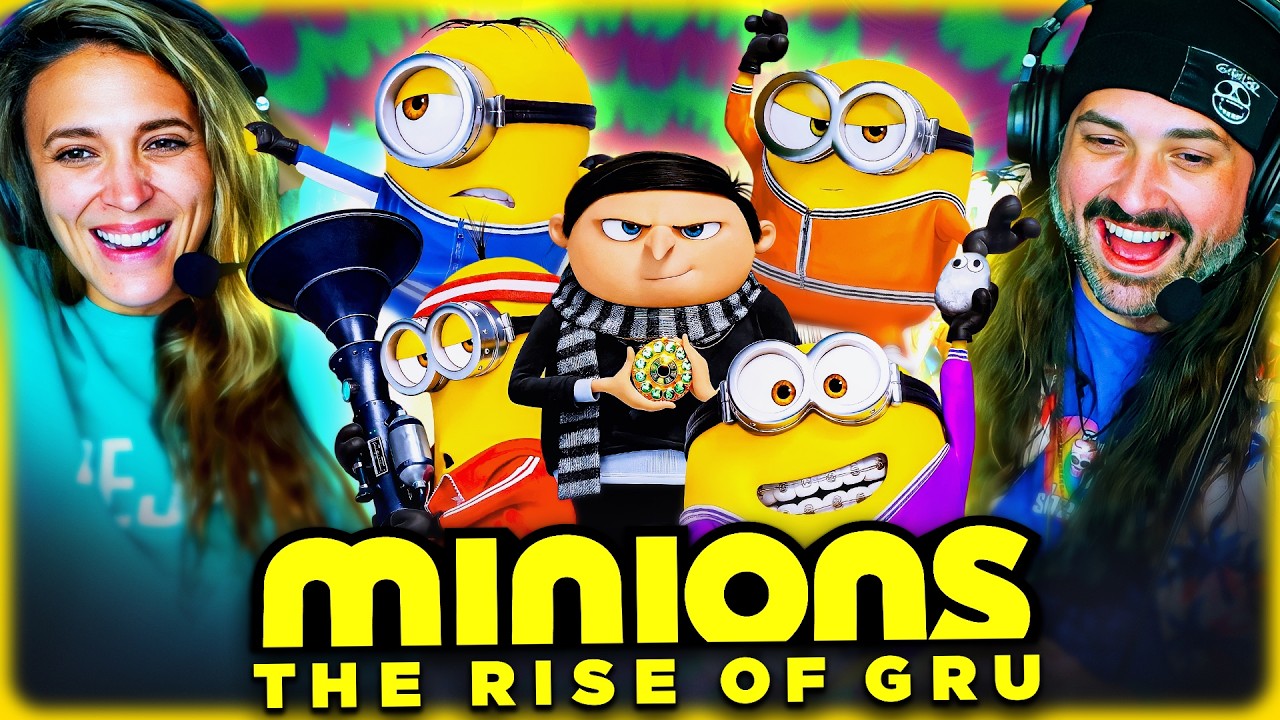 MINIONS: THE RISE OF GRU MOVIE REACTION &ndash; CHAOTIC, HEARTFELT & UNHINGED! - FIRST TIME WATCHING!