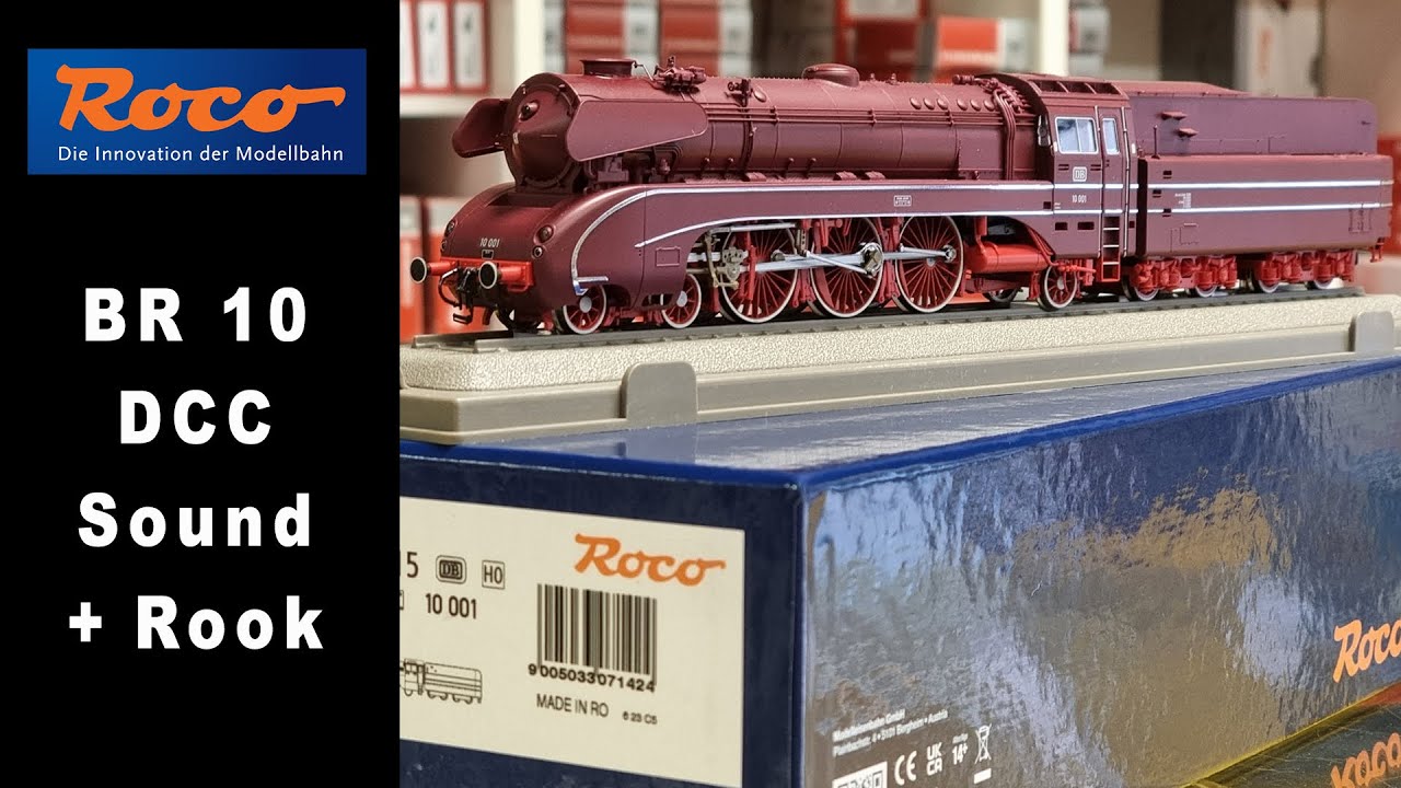 Roco 7110015 | DB BR 10 001 Stoomlocomotief Sound + Dynamische rook