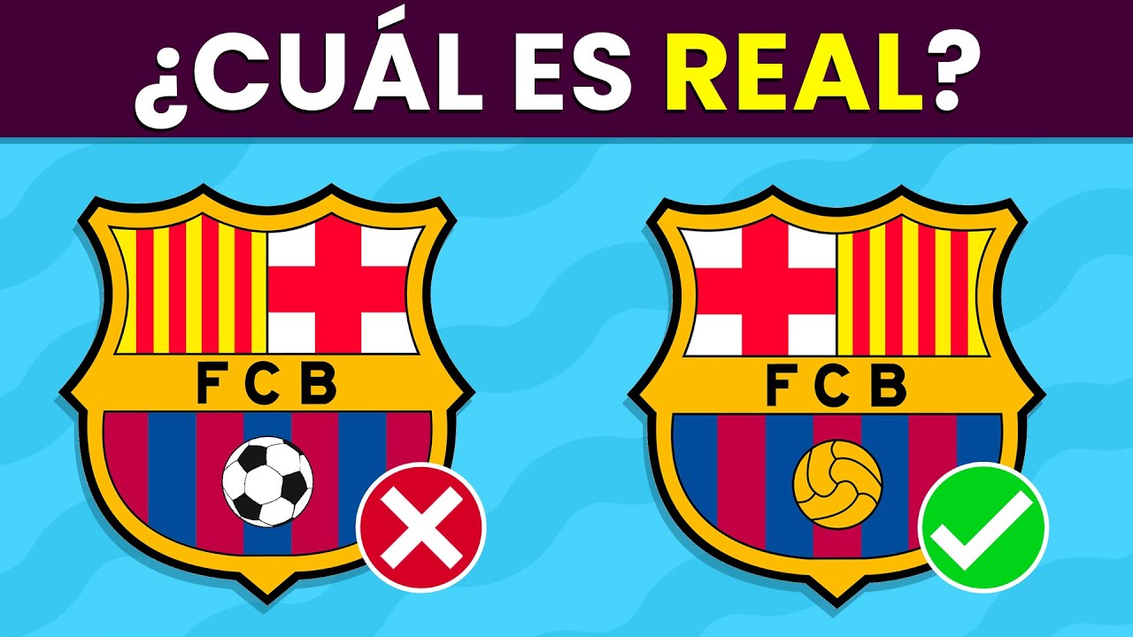 Adivina el Escudo REAL 🧐| Especial Equipos de F&uacute;tbol ⚽ - &iquest;Cu&aacute;nto sabes de F&uacute;tbol?