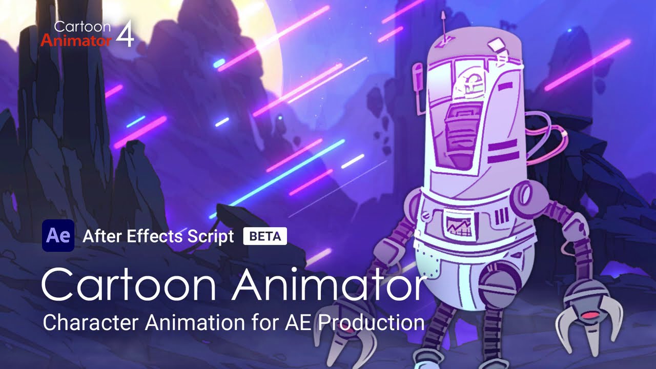 Cartoon Animator - CTA Character Animation to After Effects Workflow