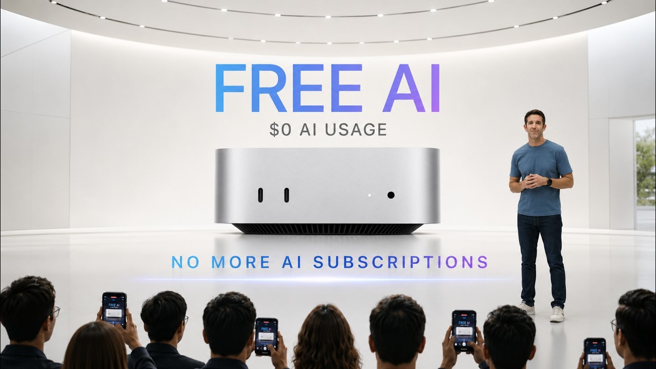 Apple właśnie na zawsze zabiło subskrypcje AI (Mac Mini M4)