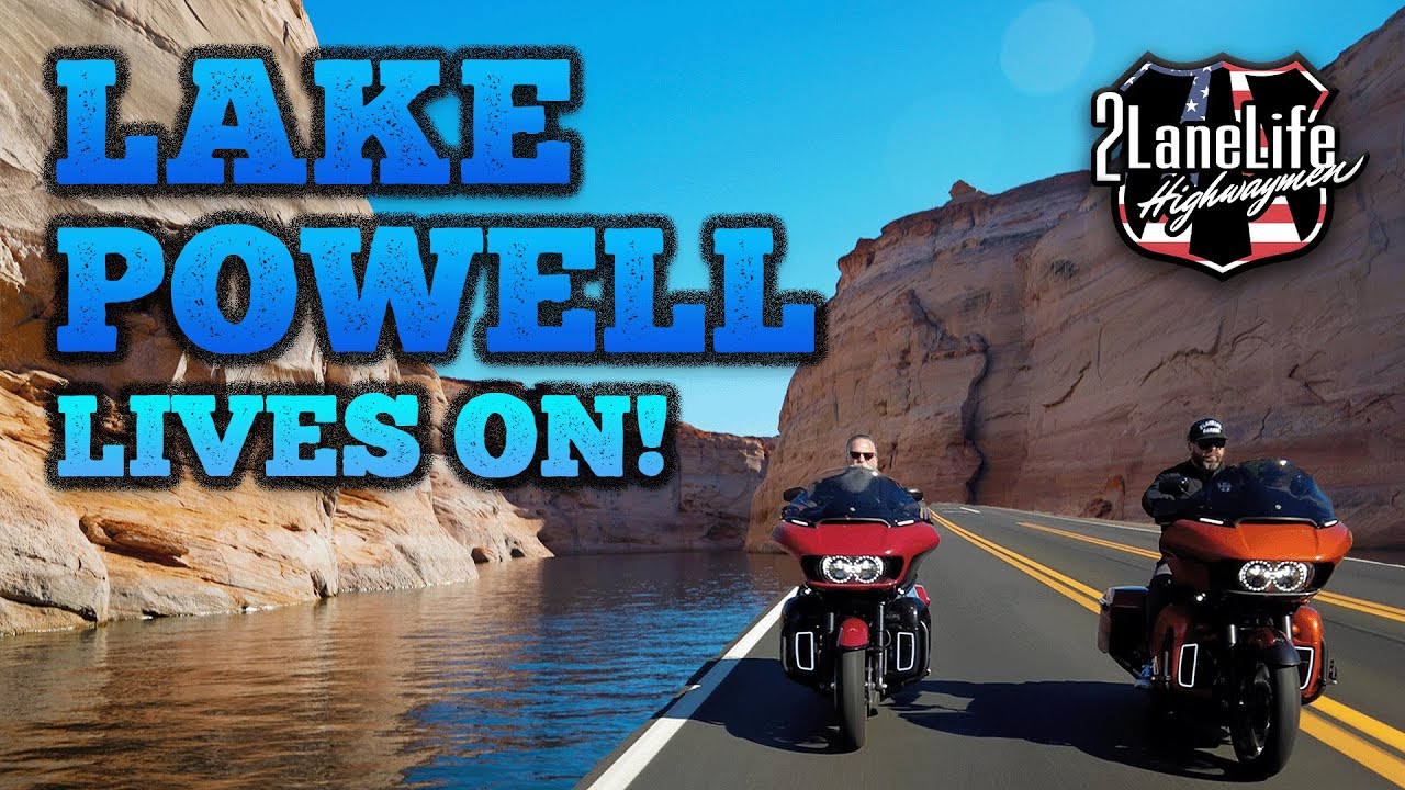 The Lake that Made the Southwest | Riding, Lake Powell History, and MACHINE GUNS | 2LaneLife