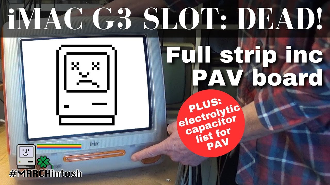 iMac G3 со слотовой загрузкой: мертв!
