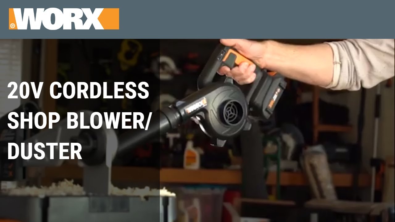 20V Cordless Shop Blower / Duster | WORX
